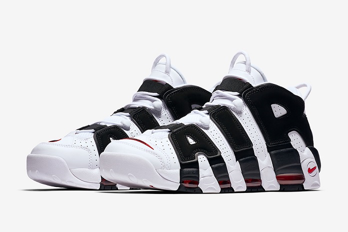nike air uptempo bianche